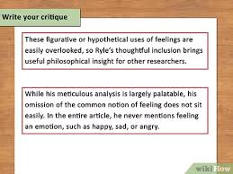 Why write a review article? How To Write An Article Review With Sample Reviews Wikihow