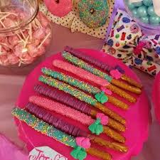 Jojo Siwa Pretzels Jojo Siwa Birthday Jojo Siwa Chocolate Covered Pretzels