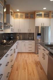 Color Me Lovely Finished Kitchen Laminate Flooring In Kitchen Clean Kitchen Cabinets Kitchen Cabinets