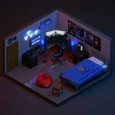 Check spelling or type a new query. 3d Setup Rooms On Instagram Awesome 3d Room By Dopegamingsetup Rate This Room 0 10 Tag Your Bedroom Setup Small Game Rooms Game Room