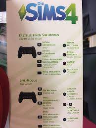 2019] · 1) subcribe to download. The Sims 4 Console Playstation 4 Controls