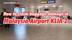 Kota kinabalu international airport +6088325555: How To Claim Baggage Damage In Klia 2 Youtube