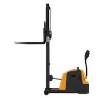 Electric Counterbalance Stacker – 2200 lb Capacity, 98" Lift Height