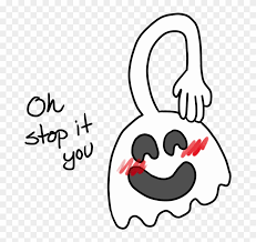 It Yo Top Hi Five Ghost Face Facial Expression Nose Oh Stop It You Prividenie Free Transparent Png Clipart Images Download