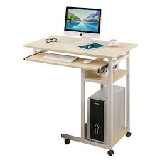 Having a desk that doesn't take up too much space in small apartment doesn't have to be expensive! Bedside Table Lazy Desktop Computer Table With Keyboard Movable Space Saving Desk Writing Desk Simple Modern Aliexpress