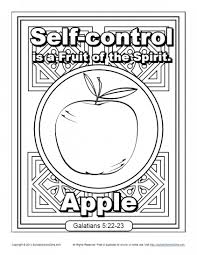 If you prefer, you can scroll down and select each page individually. Fruit Of The Spirit For Kids Self Control Coloring Page