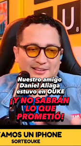 Daniel Aliaga y su sorprendente visita a OUKE