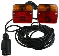 Ruckleuchten Verkabelt Fur Anhanger Anhangerbeleuchtung 2 X Blink Brems Schlussleuchte Mit Einseitiger Integrierter Anhanger Beleuchtung Pkw Anhanger Caravan