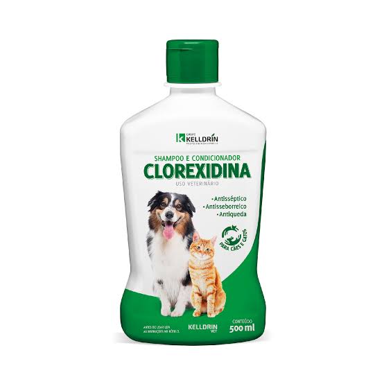 SHAMPOO / CONDICIONADO CLOREXIDINA KELLDRIN - 500ML