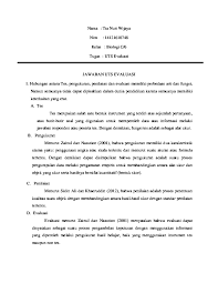 Misalnya memilih rumusan yang didukung oleh data. Contoh Soal C1 Sampai C6 Ipa Sd Kelas 3