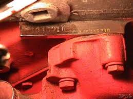 Corvette Engine Stamp Pads