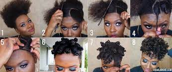 Are you vegan or thinking about transitioning? How To Bantu Knot Tutorial On A Tapered Cut