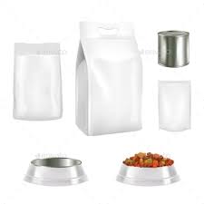 Dog Food Packaging Vector Realistic Mockups Dog Food Recipes Food Packaging Pet Food Packaging