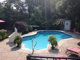 Inground Liner Pool 20 X33 Mountain Lake In Hamburg Ny Pool Designs Pool Outdoor Decor