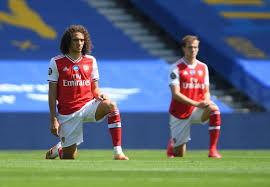 Guendouzi dan sejumlah pemain arsenal memang dibikin frustrasi oleh maupay sejak babak pertama. Guendouzi Facing Ban For Post Match Maupay Clash