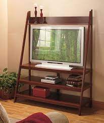 Ladder Tv Stands Living Room Entertainment Wooden Living Room Tv Stand Shelves Get it delivered to your door with free shipping & returns on orders over $35 + no handling fees.*