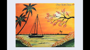 Web development · software engineering · business strategy Easy Canvas Painting How To Draw Landscape On Canvas Youtube