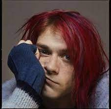 El Homenaje A Kurt Cobain Y Nirvana Hecho Camiseta Y Sudadera In 2021 Boys Dyed Hair Red Hair Boys Long Hairstyles