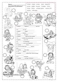 Perfekt Mit Garfield German Grammar German Study Learn German