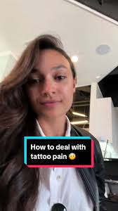What’s a tip for dealing with any pain? ⬇️ #tattoo #tattootips #tattooideas  #tattoolover #tattootiktok #fyp #tattooart #tattoogirl #tattoos