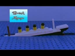 lego titanic sinking and disaster
