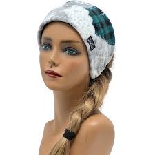 Fleece Double Layer Headbands,ear Warmer,winter Headbands,ear Fleece  Warmer,headband for Winter Activities,ear Warmer