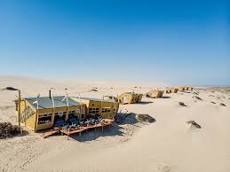 Ominous mounds of bleached … Shipwreck Lodge Offers Luxury Accomodation On Namibia S Skeleton Coast