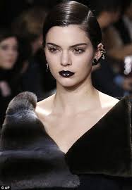 Kendall Jenner transforms from blonde ice queen to gothic goddess