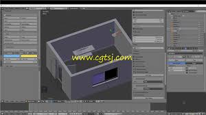 Blender逼真浴室室内场景实例制作视频教程