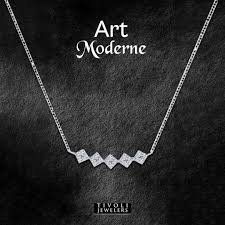 Diamond Bar Necklace