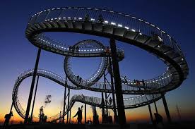 The tiger, with its sharp and focused mind, and the turtle, the slowest breathing animal in the world. Offbeat Traveler Tiger And Turtle Magic Mountain Installation In Duisburg Germany Los Angeles Times