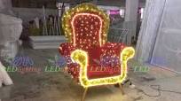 Holiday Lighting New Design Led Outdoor Street Decoration Motif 3D Seat  Chair Lights,holiday Motif Light