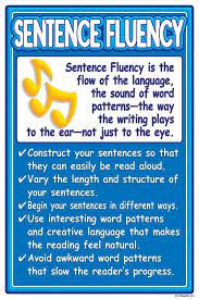 6 Traits Resources Six Traits Posters From The Mesa Public Schools Writing Traits Sentence Fluency Six Trait Writing