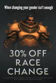 Oct 28, 2021 · designer note: When Changing Your Gender Isn T Enough 30 Off Race Change To Unlock Allied Races Players Must Meet Certain In Game Requirements Visit Worldofwarcraftcom For More Info Finally Gained The N Word Pass Game Meme On Me Me