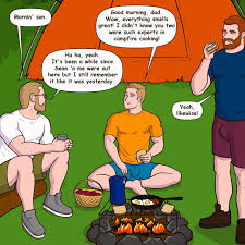 The Hiking Challenge gay furry comic - Gay Furry Comics