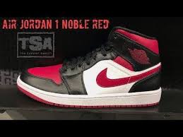Air Jordan 1 Mid Black Noble Red White Air Jordan 1 Noble Red Mid Retro Sneaker Review Don T Sleep On These In 2020 Retro Sneakers Air Jordans Sneakers
