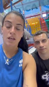 Eccoli qui … vi aspettano al camp per lavorare sui fondamentali e giocare  1c1 con Voi , Pink is better basket school solo il meglio , 6-12 Luglio  Mattia Da Campo Marzia Tagliamento Micovic Milica Sara ...