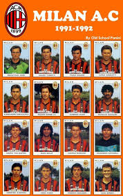 Ac Milan 1991 92 Talent Milan Ac Milan Kit Ac Milan