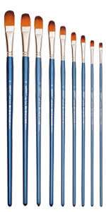 Made of two band badger hair, the preferred bristle for creating a rich lather, this brush is an amazing value! Dainayw Round Watercolor Paint Brushes Squirrel Hair Professional Artist Painting Mop 4pcs Black Handle