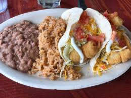 Rice to go with fish tacos. Fish Tacos Rice And Beans Picture Of Chava S Mexican Restaurant Saint Louis Tripadvisor