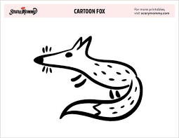 Deze Gratis Afdrukbare Fox Kleurplaten Zijn Perfect Voor Je Kleine Kit Leuke Spellen