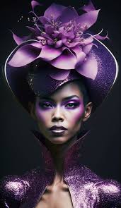 Purple Orchid Woman