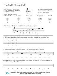 Make sure you keep the 's' on a slant along with the. Music Theory Worksheet 3 Treble Clef