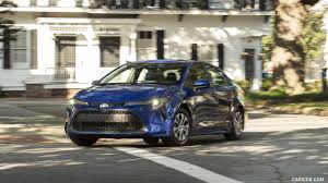 See based on 2020 toyota corolla hybrid le. 2020 Toyota Corolla Hybrid Le Color Blue Crush Metallic Front Three Quarter Hd Wallpaper 19