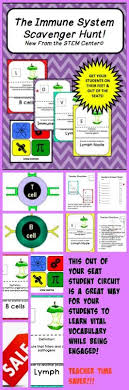 This Is A Great Way For Students To Learn This Health Vocabulary Students May Start At Any Of The Prepared Scavenger St Letter Find Vocabulary Immune System