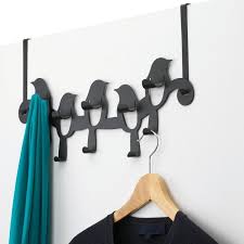 deur kapstok vogels zwart umbra door hooks over the door hanger dorm room organization