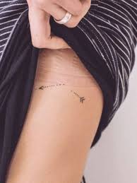 Those that show the warrior's whole body ; 25 Striking Arrow Tattoos For Women In 2021 The Trend Spotter