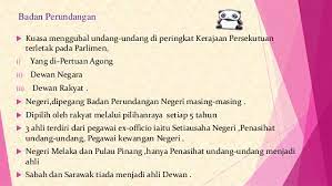 Jaringan dokumentasi dan informasi hukum. Pengajian Am Badan Perundangan