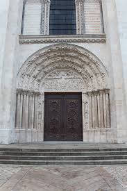 Facade Ouest De La Basilique Saint Denis Saint Denis Seine Saint Denis Basilique Saint Denis Basilique Art Gothique