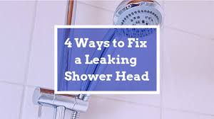 4 Ways To Fix A Leaking Shower Head Benjamin Franklin Plumbing